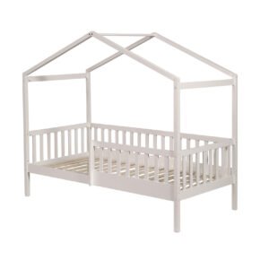 Solid Pine Arch Bed White